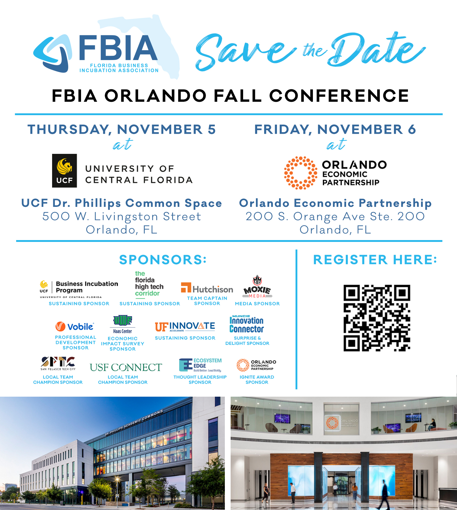 FBIA Fall Conference — Save the Date flyer