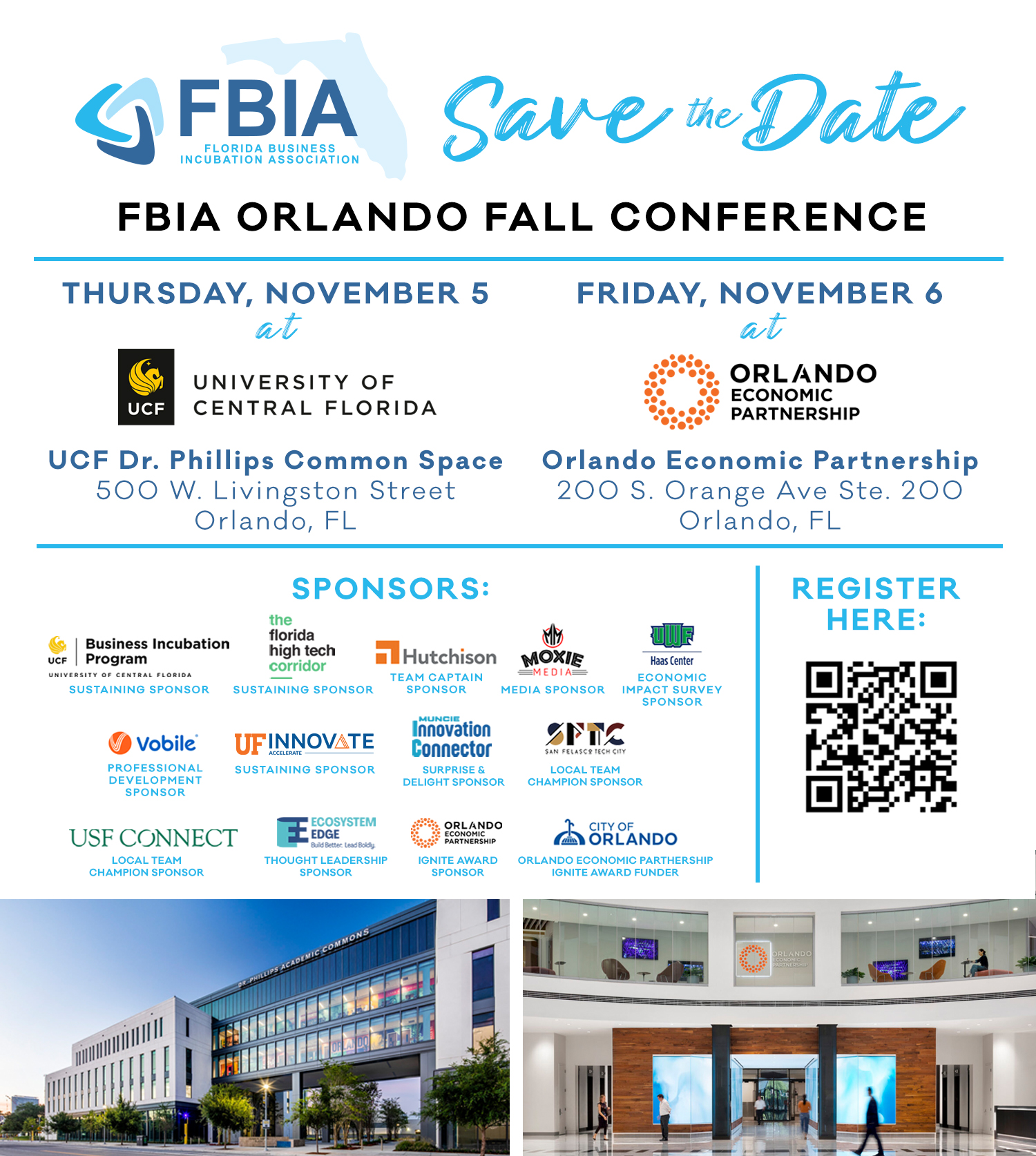 FBIA Fall Conference — Save the Date flyer